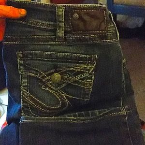 Barely worn girls jeans